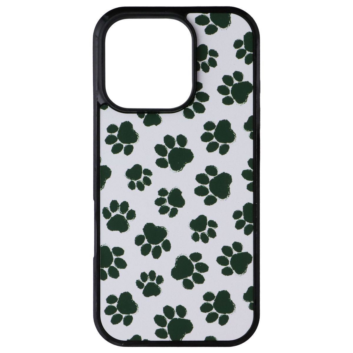 MyBat Design Lab Series Case for Apple iPhone 16 Pro - Paw Print (Green)
