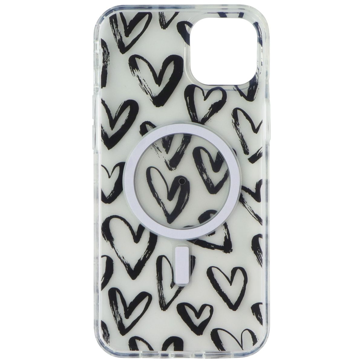 MyBat Pro Mood Series Case for MagSafe for iPhone 14 Plus - Black Hearts