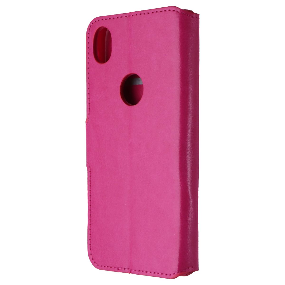 MyBat MyJacket Wallet Element Series Case for Motorola Moto E6 - Pink Leather Cell Phone - Cases, Covers & Skins MyBat - Simple Cell Bulk Wholesale Pricing - USA Seller