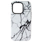MyBat Pro Fuse Series Case for MagSafe Apple iPhone 14 Pro - Cracked Marble