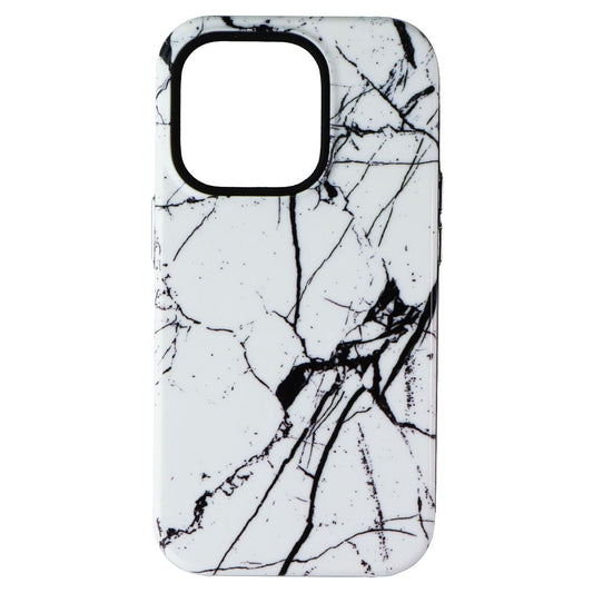 MyBat Pro Fuse Series Case for MagSafe Apple iPhone 14 Pro - Cracked Marble