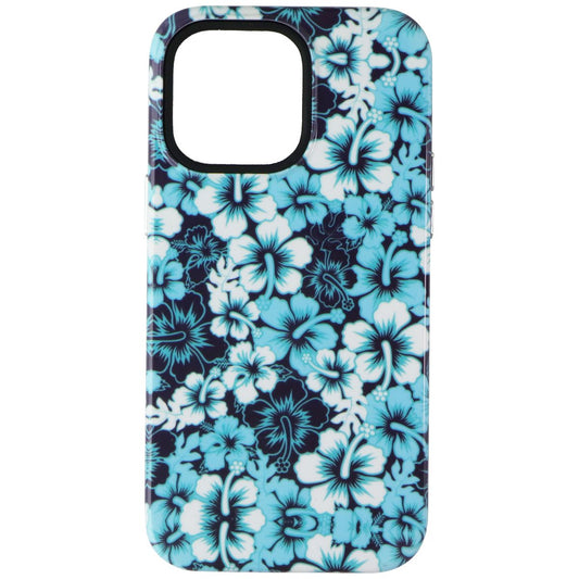 Mybat Pro Fuse Series Case for MagSafe for iPhone 14 Pro Max - Blue Hibiscus Cell Phone - Cases, Covers & Skins MyBat Pro - Simple Cell Bulk Wholesale Pricing - USA Seller