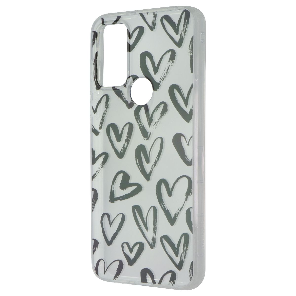 MyBat Pro Mood Series Case for Motorola Moto G Play (2023) - Black Hearts Cell Phone - Cases, Covers & Skins MyBat Pro - Simple Cell Bulk Wholesale Pricing - USA Seller