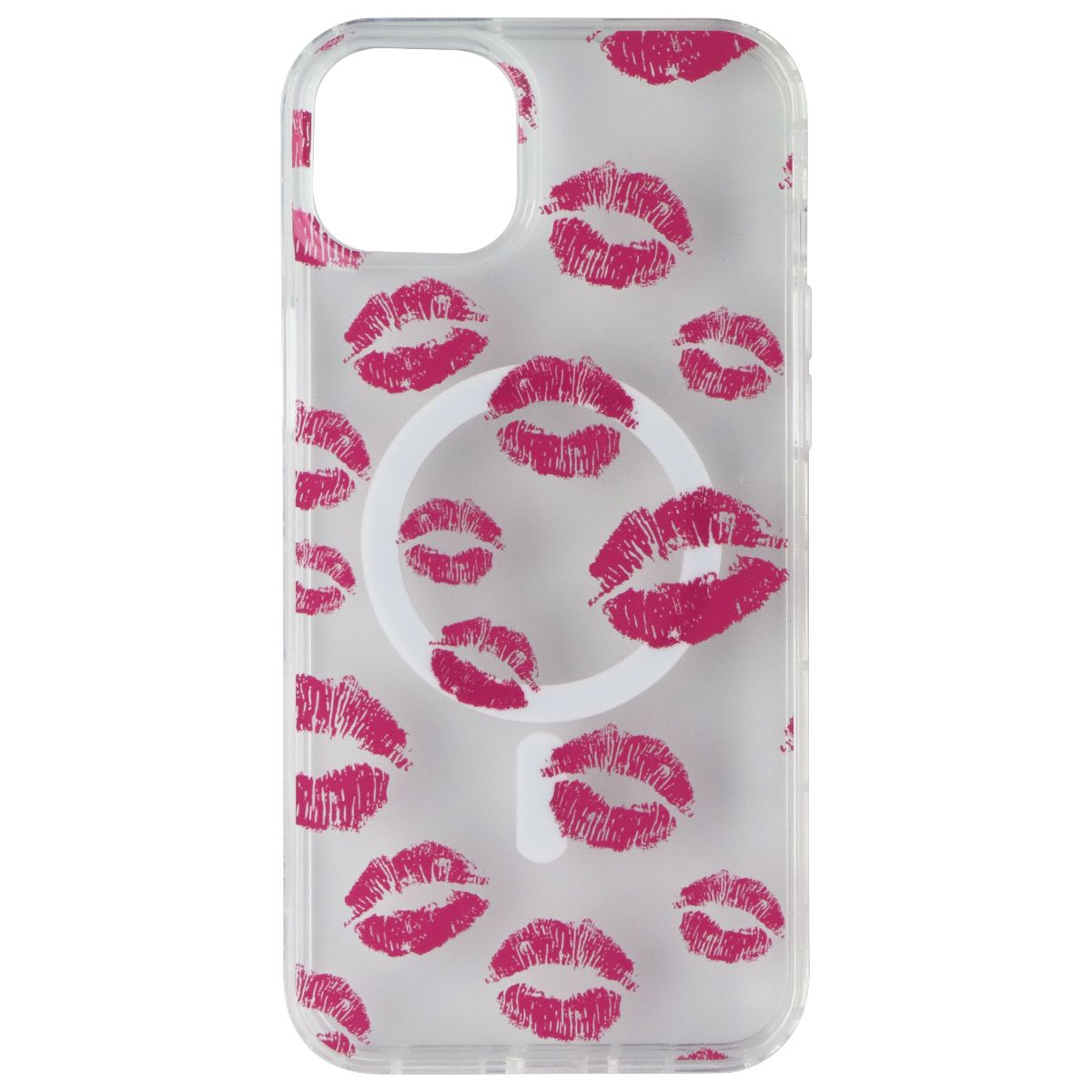 MyBat Pro Mood Series Hard Case for MagSafe for iPhone 15 Plus - Kisses/Clear Cell Phone - Cases, Covers & Skins MyBat Pro - Simple Cell Bulk Wholesale Pricing - USA Seller