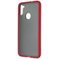 MyBat Frost Hybrid Series Case for Samsung Galaxy A11 - Smoke / Red Cell Phone - Cases, Covers & Skins MyBat - Simple Cell Bulk Wholesale Pricing - USA Seller