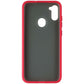 MyBat Frost Hybrid Series Case for Samsung Galaxy A11 - Smoke / Red Cell Phone - Cases, Covers & Skins MyBat - Simple Cell Bulk Wholesale Pricing - USA Seller