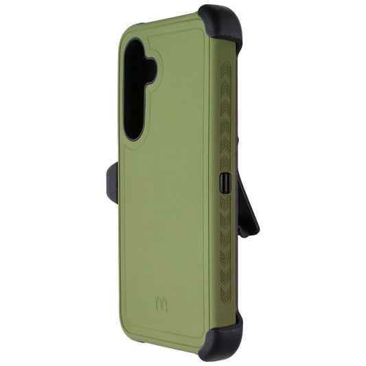 MyBat Pro Maverick Series Case/Holster for Samsung Galaxy S25+ (Plus) - Green Cell Phone - Cases, Covers & Skins MyBat Pro - Simple Cell Bulk Wholesale Pricing - USA Seller