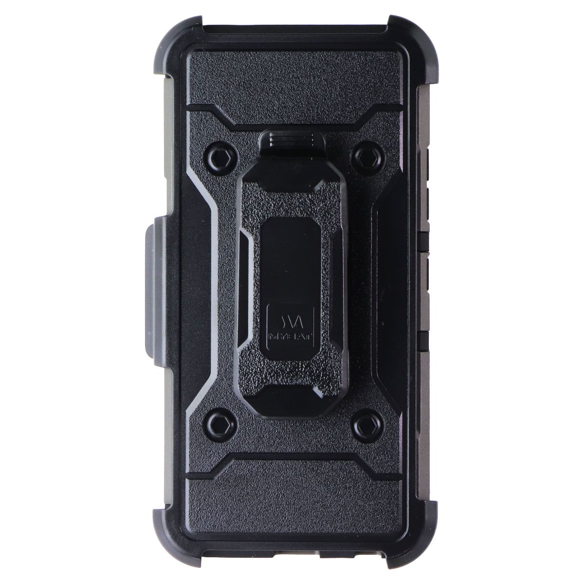 Mybat 3-in-1 Kinetic Hybrid Case / Holster / Glass Combo for LG K40 - Gray Cell Phone - Cases, Covers & Skins MyBat - Simple Cell Bulk Wholesale Pricing - USA Seller