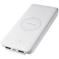 myCharge Unplugged 8K Fast Wireless Dual USB Powerbank - White (UPB80WW-A) Cell Phone - Chargers & Cradles myCharge    - Simple Cell Bulk Wholesale Pricing - USA Seller