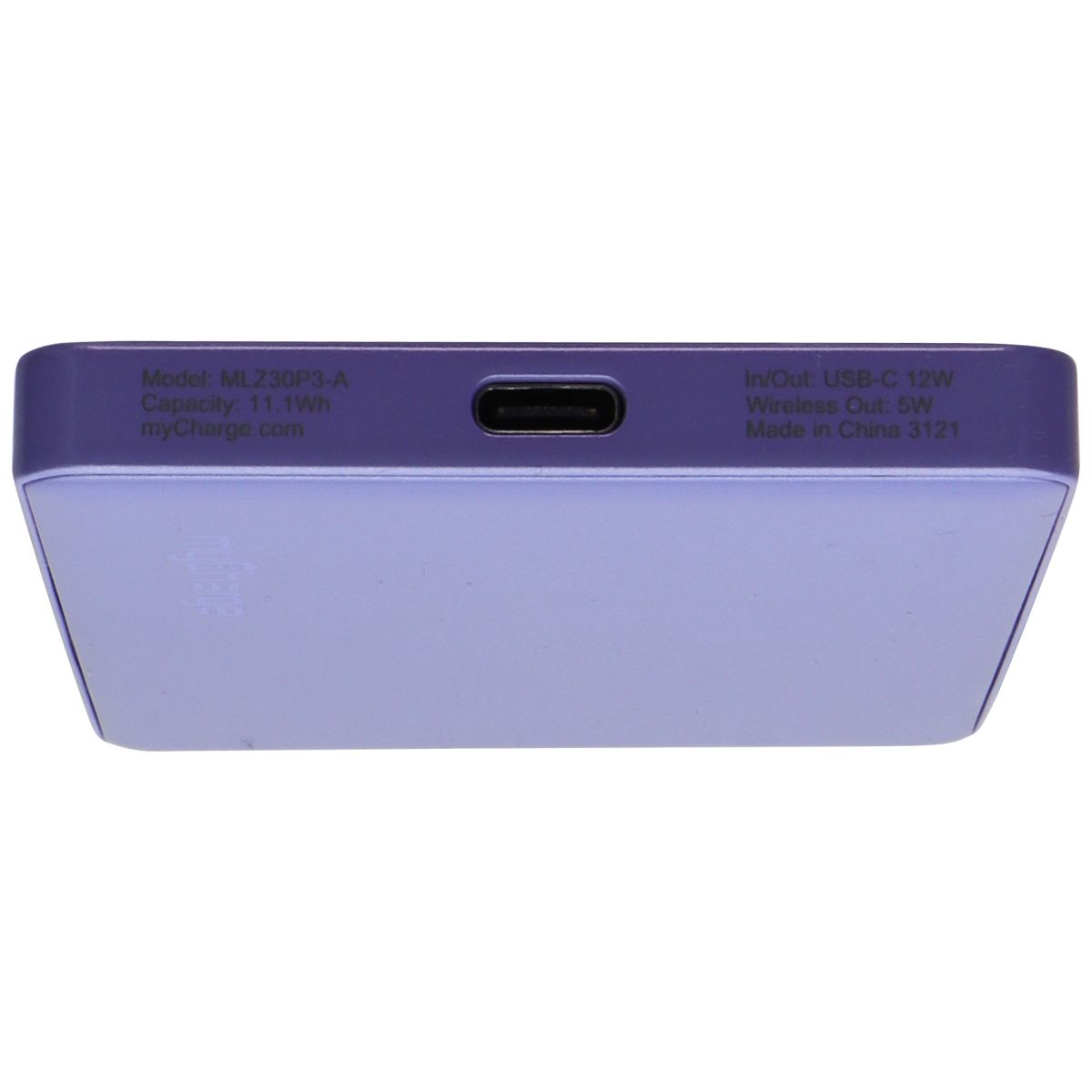 MyCharge Mag-Lock Magnetic 3,000mAh Powerbank for MagSafe iPhones - Purple Cell Phone - Chargers & Cradles myCharge    - Simple Cell Bulk Wholesale Pricing - USA Seller