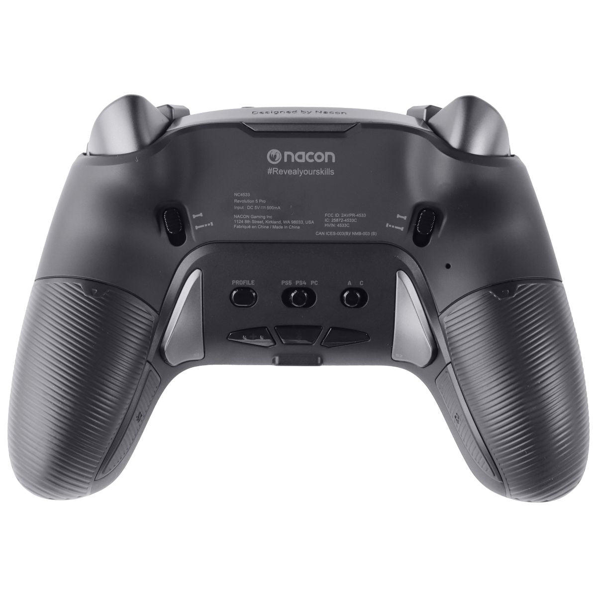NACON Revolution 5 Pro Wireless Controller for PlayStation 5/4 and PC - Black Gaming/Console - Controllers & Attachments NACON - Simple Cell Bulk Wholesale Pricing - USA Seller