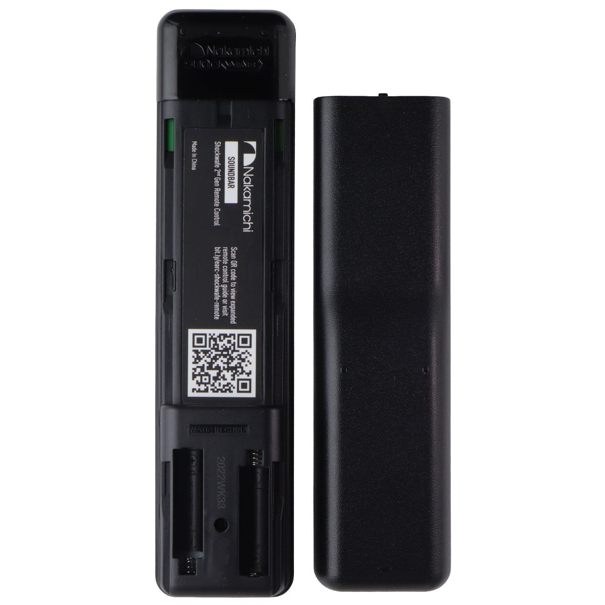Nakamichi Shockwafe 2nd Gen SoundBar Remote Control - Black TV, Video & Audio Accessories - Remote Controls Nakamichi - Simple Cell Bulk Wholesale Pricing - USA Seller