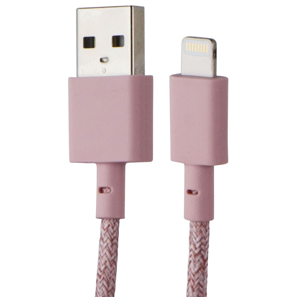 Native Union 4 foot USB-A to Lightning 8-Pin Belt Cable with Strap - Pink Cell Phone - Cables & Adapters Native Union - Simple Cell Bulk Wholesale Pricing - USA Seller