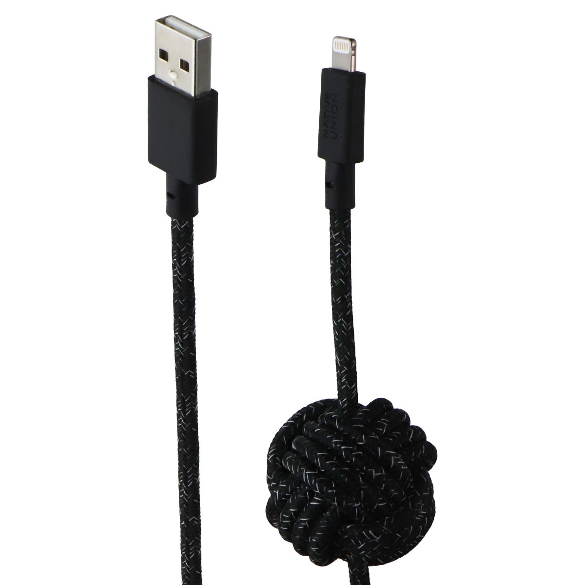 Native Union Night Cable USB-A to Lightning 8-Pin 10FT Cable - Cosmos Cell Phone - Cables & Adapters Native Union - Simple Cell Bulk Wholesale Pricing - USA Seller