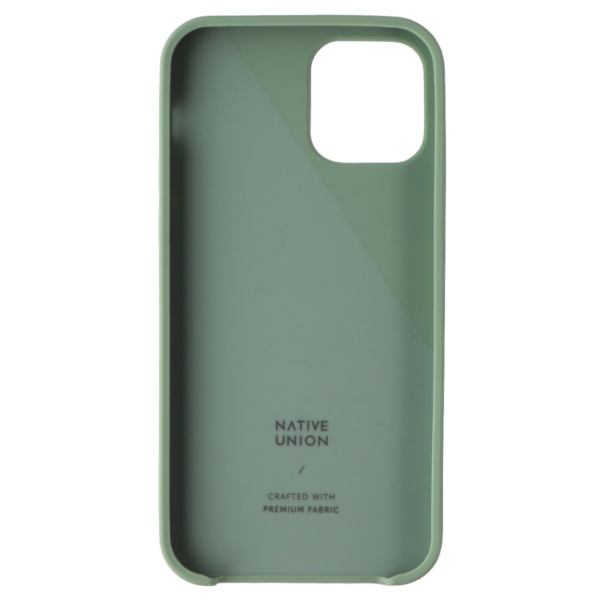 Native Union Clic Canvas Fabric Case for Apple iPhone 12 / 12 Pro - Sage Cell Phone - Cases, Covers & Skins Native Union - Simple Cell Bulk Wholesale Pricing - USA Seller