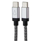 Native Union USB-C to USB-C 10 Foot Braided Zebra Cable Cell Phone - Cables & Adapters Native Union - Simple Cell Bulk Wholesale Pricing - USA Seller