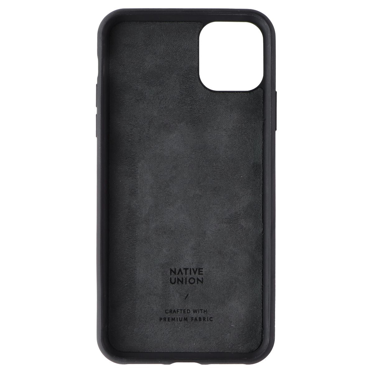 Native Union Clic Canvas Series Case for Apple iPhone 11 Pro Max - Black Cell Phone - Cases, Covers & Skins Native Union    - Simple Cell Bulk Wholesale Pricing - USA Seller