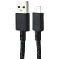 Native Union 10FT USB-A to Lightning 8-Pin Belt Cable - Black / White Cell Phone - Cables & Adapters Native Union - Simple Cell Bulk Wholesale Pricing - USA Seller