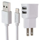 Naztech 6 Foot Lightning 8-pin to USB Cable + Dual USB Travel Charger Bundle Cell Phone - Cables & Adapters Naztech - Simple Cell Bulk Wholesale Pricing - USA Seller