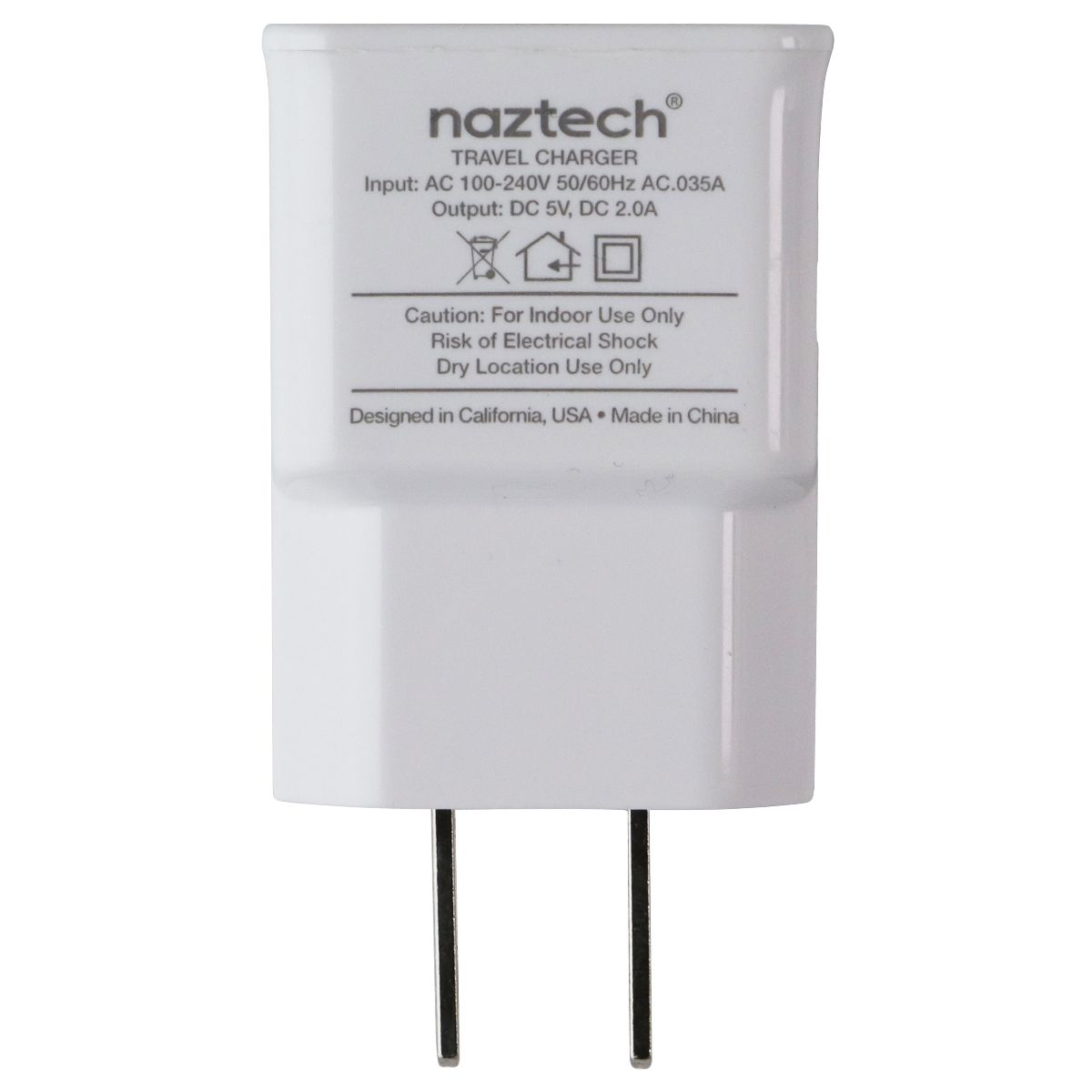 Naztech 6 Foot Lightning 8-pin to USB Cable + Dual USB Travel Charger Bundle Cell Phone - Cables & Adapters Naztech - Simple Cell Bulk Wholesale Pricing - USA Seller