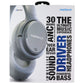 Naztech Driver ANC1000 Bluetooth Wireless Headphones - Silver