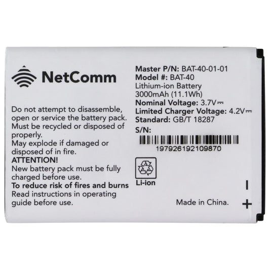 Battery Replacement (BAT-40) for AT&T 4G LTE Wireless Internet Router (IFWA-40)