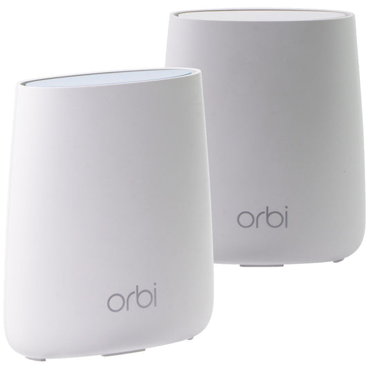 NetGear Orbi (RBK22-100NAS) Mini Home WiFi System - White (Satellite and Router) Networking - Modem & Wi-Fi Router Combos Netgear    - Simple Cell Bulk Wholesale Pricing - USA Seller