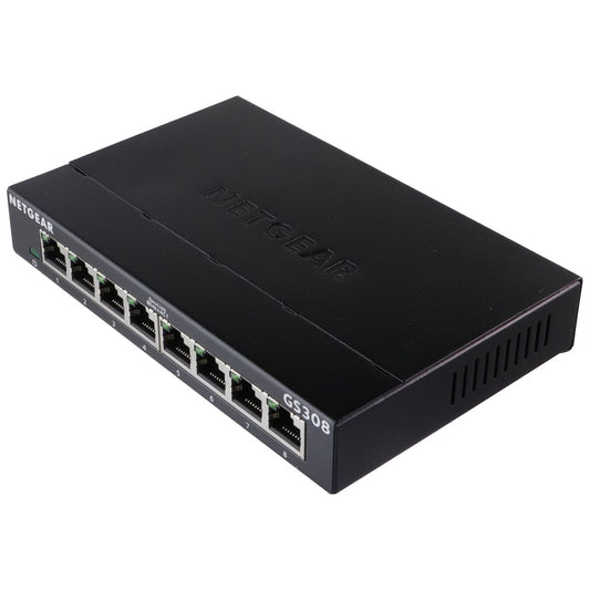 NETGEAR 8 Port Gigabit Ethernet Unmanaged Switch GS308 GS308v3 Network Hub Networking - Network Switches Netgear - Simple Cell Bulk Wholesale Pricing - USA Seller