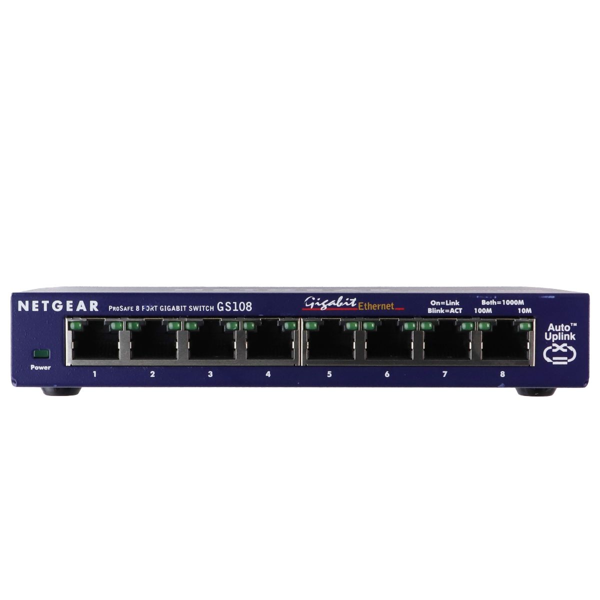 NETGEAR 8 Port Gigabit Ethernet Unmanaged Switch GS108v3 Network Hub