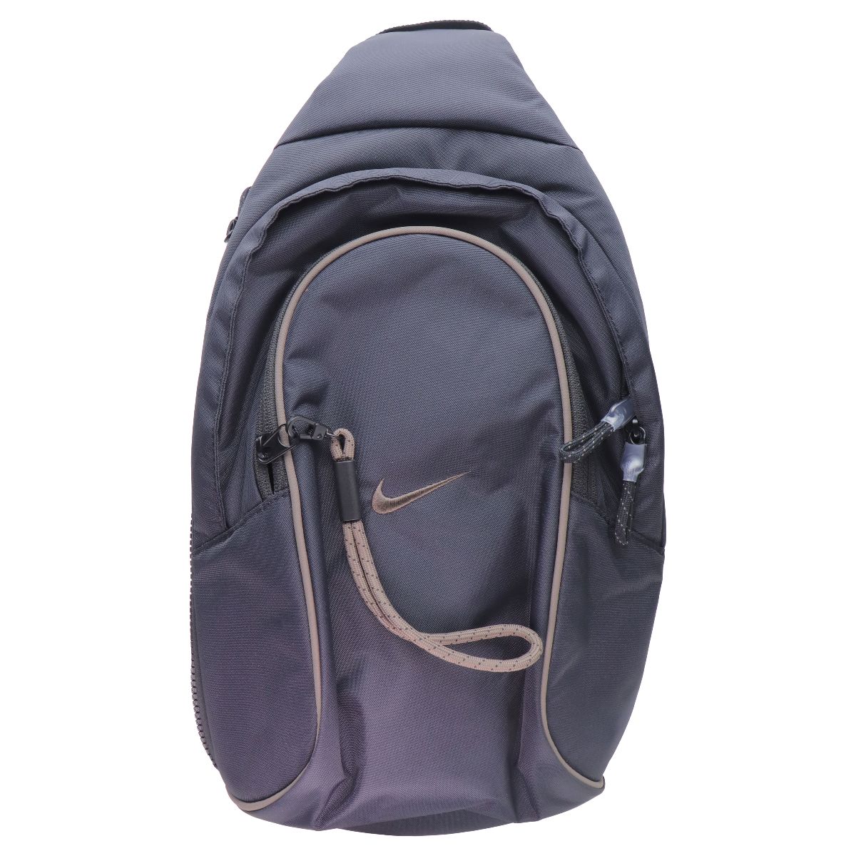 NIKE Sportswear Essentials Sling Bag (8L) - ONE SIZE - Black/Black/Ironstone Unisex Accessories - Bags & Backpacks Nike - Simple Cell Bulk Wholesale Pricing - USA Seller