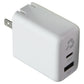 Nimble Wally Duo (32W) Dual-Port (USB-C and USB-A) Wall Charger - Polar White Cell Phone - Chargers & Cradles Nimble - Simple Cell Bulk Wholesale Pricing - USA Seller