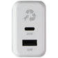 Nimble Wally Duo (32W) Dual-Port (USB-C and USB-A) Wall Charger - Polar White Cell Phone - Chargers & Cradles Nimble - Simple Cell Bulk Wholesale Pricing - USA Seller
