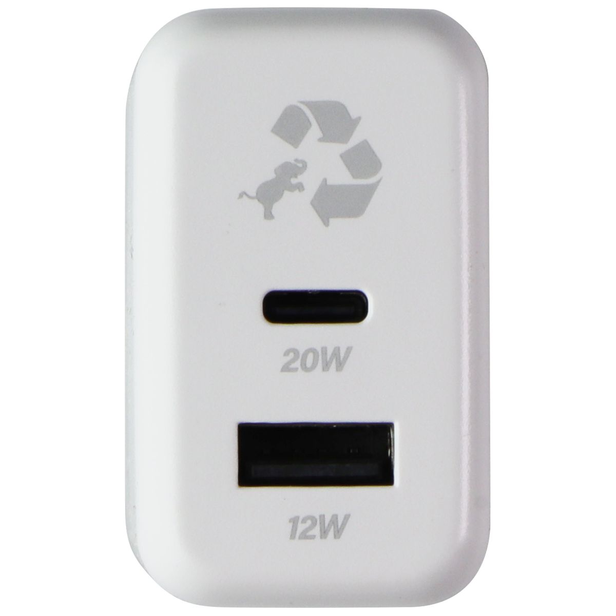 Nimble Wally Duo (32W) Dual-Port (USB-C and USB-A) Wall Charger - Polar White Cell Phone - Chargers & Cradles Nimble    - Simple Cell Bulk Wholesale Pricing - USA Seller