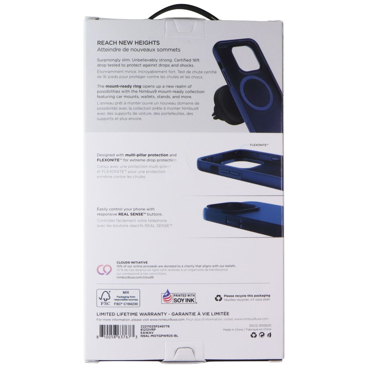 Nimbus9 Alto 2 Series MagSafe Case for Motorola Moto G Power (2025) - Blue Cell Phone - Cases, Covers & Skins Nimbus9 - Simple Cell Bulk Wholesale Pricing - USA Seller