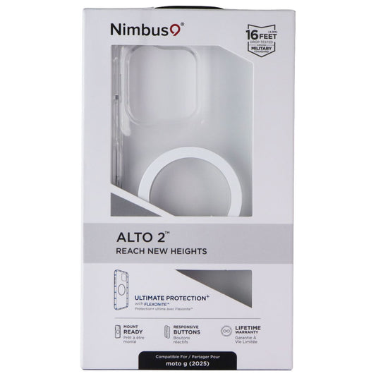Nimbus9 Alto 2 Series Magnetic Case for Moto G (2025) - Clear Cell Phone - Cases, Covers & Skins Nimbus9 - Simple Cell Bulk Wholesale Pricing - USA Seller