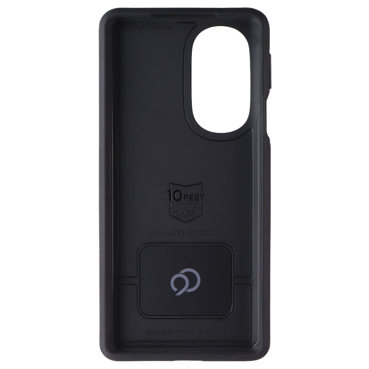 Nimbus9 Cirrus2 Series Dual Layer Case for Motorola Edge+ 5G UW - Black Cell Phone - Cases, Covers & Skins Nimbus9 - Simple Cell Bulk Wholesale Pricing - USA Seller