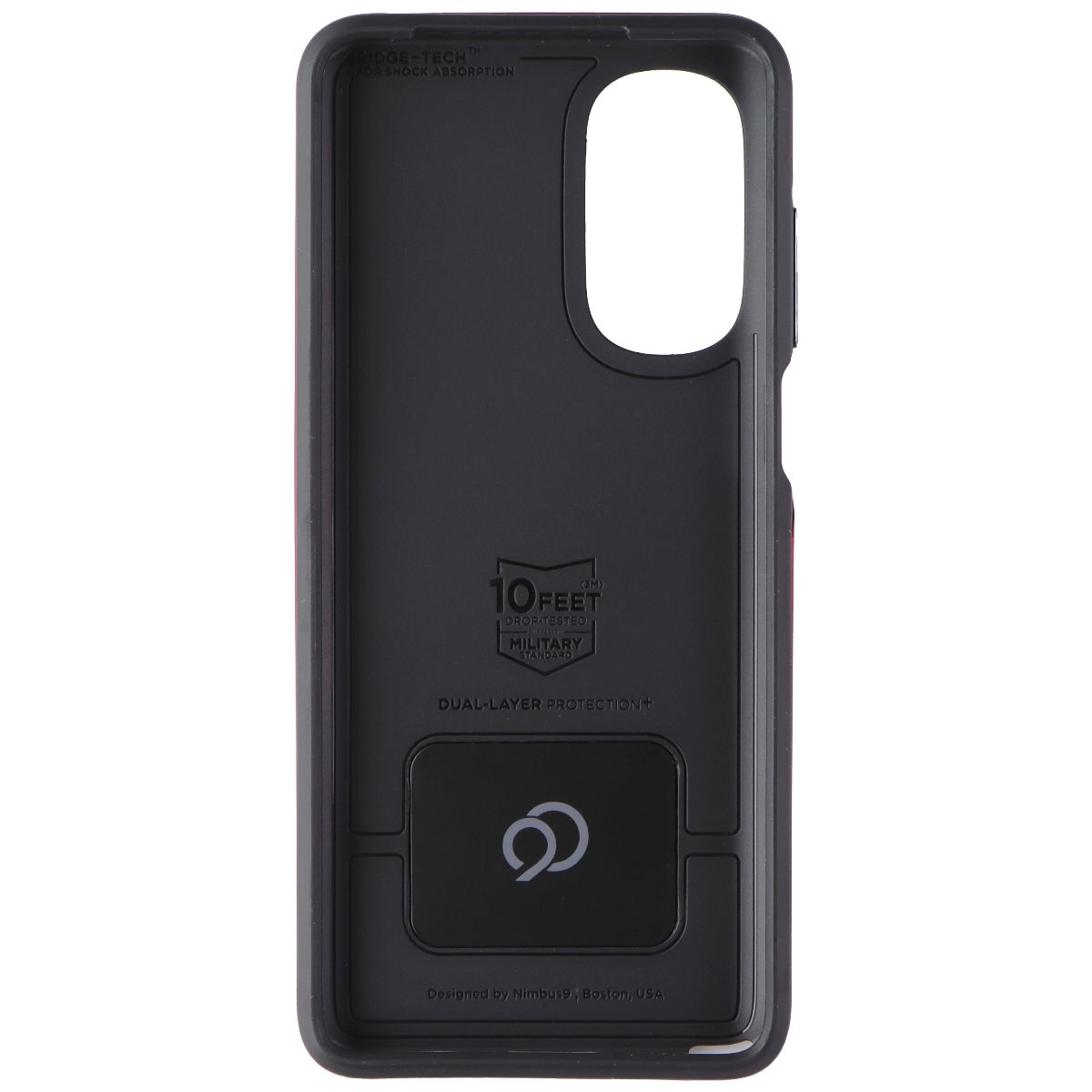 Nimbus9 Cirrus 2 Series Case for Moto G Stylus 5G (2022) - Red/Black Cell Phone - Cases, Covers & Skins Nimbus9 - Simple Cell Bulk Wholesale Pricing - USA Seller