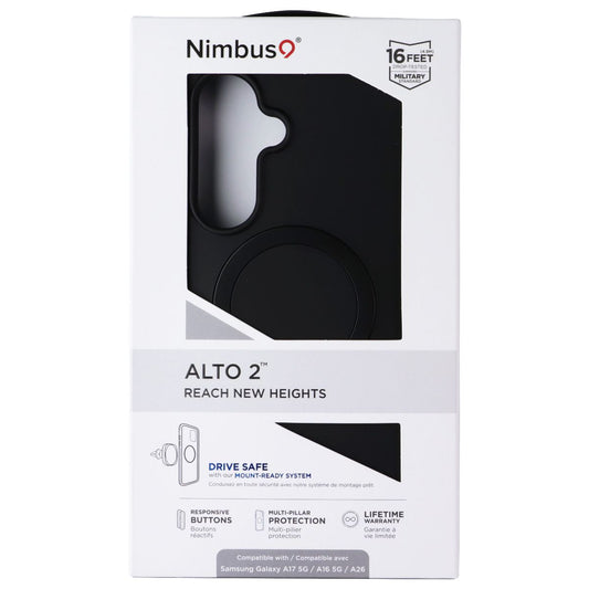 Nimbus9 Alto 2 Series Magnetic Case for Samsung Galaxy A17 5G/A16 5G/A26 - Black