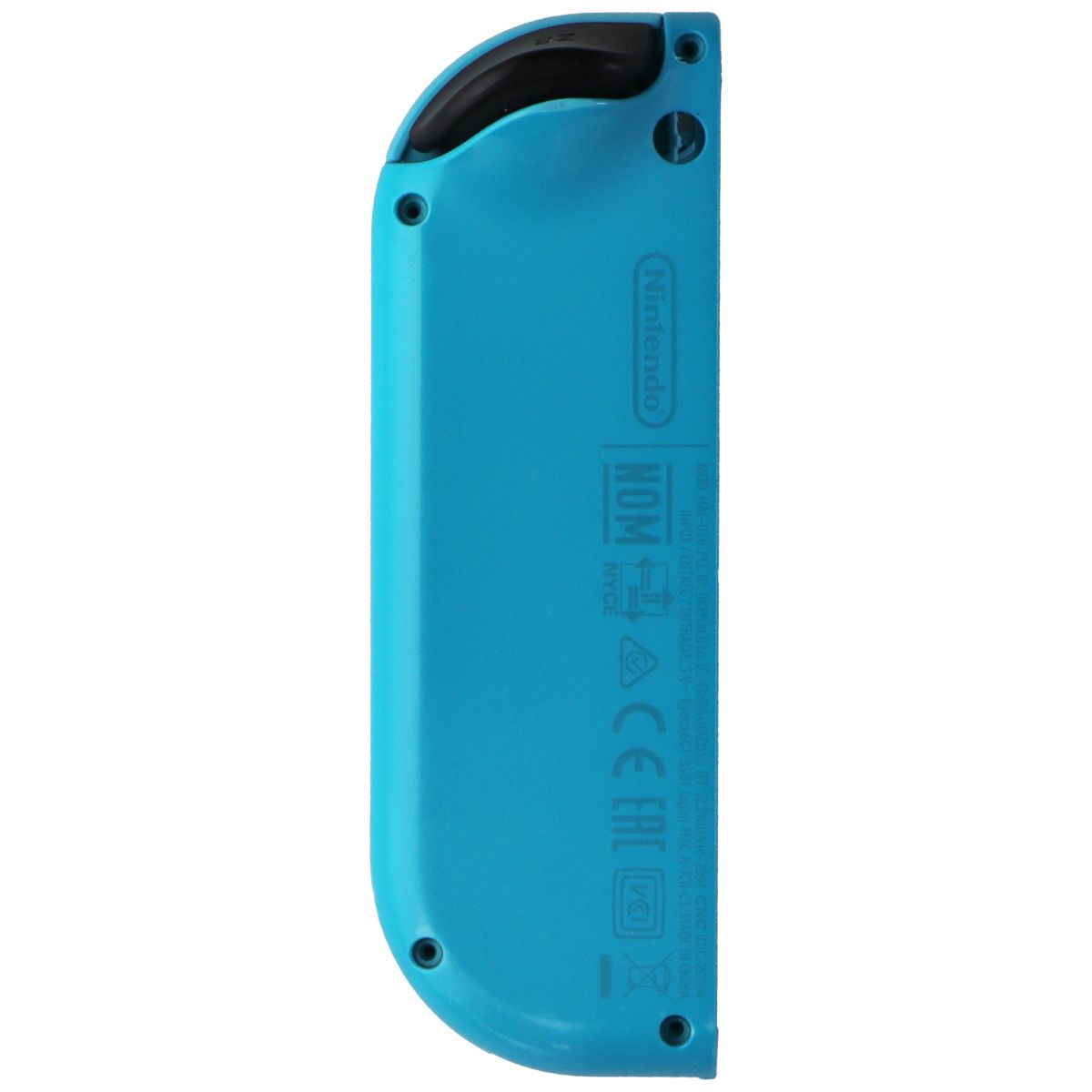 Nintendo OEM Housing Shell Parts for RIGHT Joy-Con Neon Blue 3 Piece w/ Bumper Gaming/Console - Replacement Parts & Tools Nintendo    - Simple Cell Bulk Wholesale Pricing - USA Seller