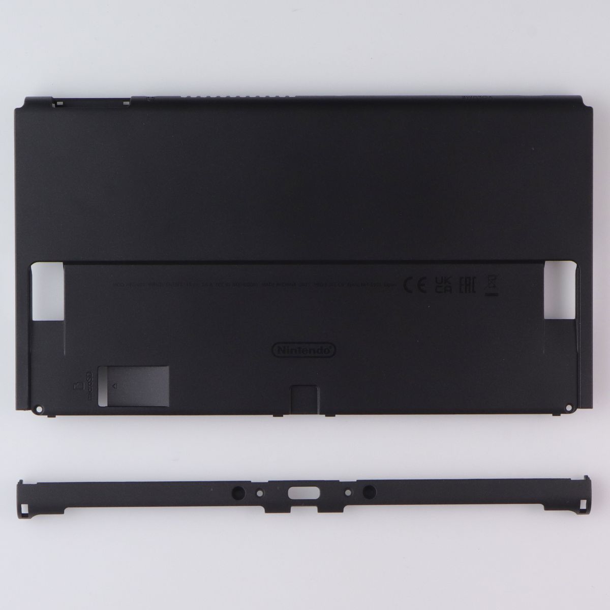 Repair Part - Nintendo Switch OLED Housing Shell Backplate With Bottom Rail Gaming/Console - Replacement Parts & Tools Nintendo - Simple Cell Bulk Wholesale Pricing - USA Seller