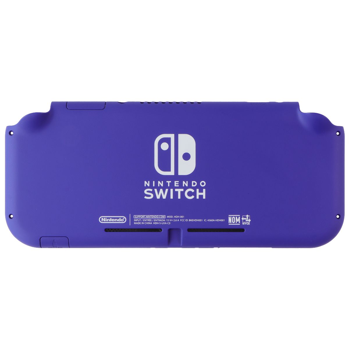 Replacement Back Plate (Blue) for Nintendo Switch Lite (HDH-001) Gaming/Console - Replacement Parts & Tools Nintendo - Simple Cell Bulk Wholesale Pricing - USA Seller