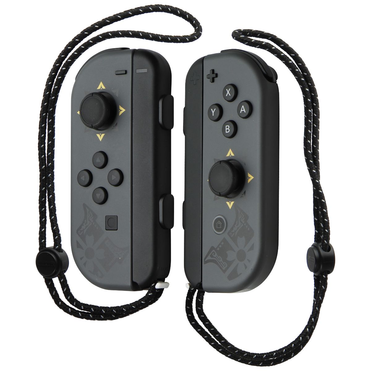 Nintendo Original Monster Hunter Joy-Con Set with Straps - Gray (HAC-015/16) Gaming/Console - Controllers & Attachments Nintendo - Simple Cell Bulk Wholesale Pricing - USA Seller