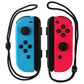 Nintendo Joy-Con Controllers with Straps - Left Neon Blue/Right Red (HAC-015/16)