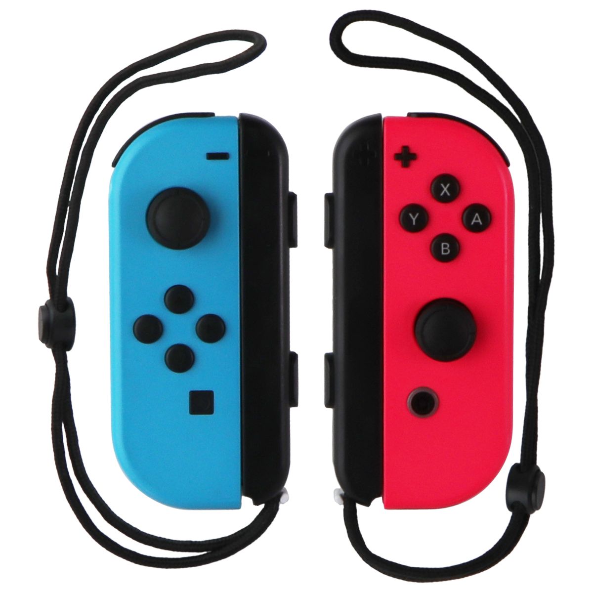 Nintendo Joy-Con Controllers with Straps - Left Neon Blue/Right Red (HAC-015/16) Gaming/Console - Controllers & Attachments Nintendo - Simple Cell Bulk Wholesale Pricing - USA Seller