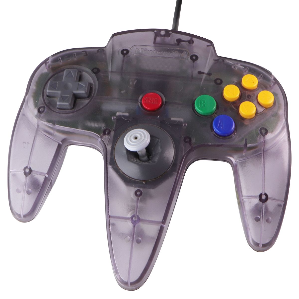 Nintendo 64 Original Wired Controller - Atomic Purple (NUS-005) Gaming/Console - Controllers & Attachments Nintendo    - Simple Cell Bulk Wholesale Pricing - USA Seller