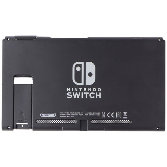 Replacement Back Plate (Black) for Nintendo Switch HAC-001 Gaming/Console - Replacement Parts & Tools Nintendo    - Simple Cell Bulk Wholesale Pricing - USA Seller