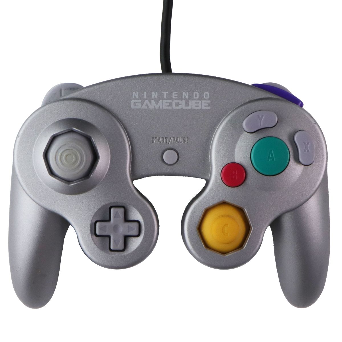 Nintendo GameCube Wired Gaming Controller - Platinum Silver (DOL-003) Gaming/Console - Controllers & Attachments Nintendo - Simple Cell Bulk Wholesale Pricing - USA Seller