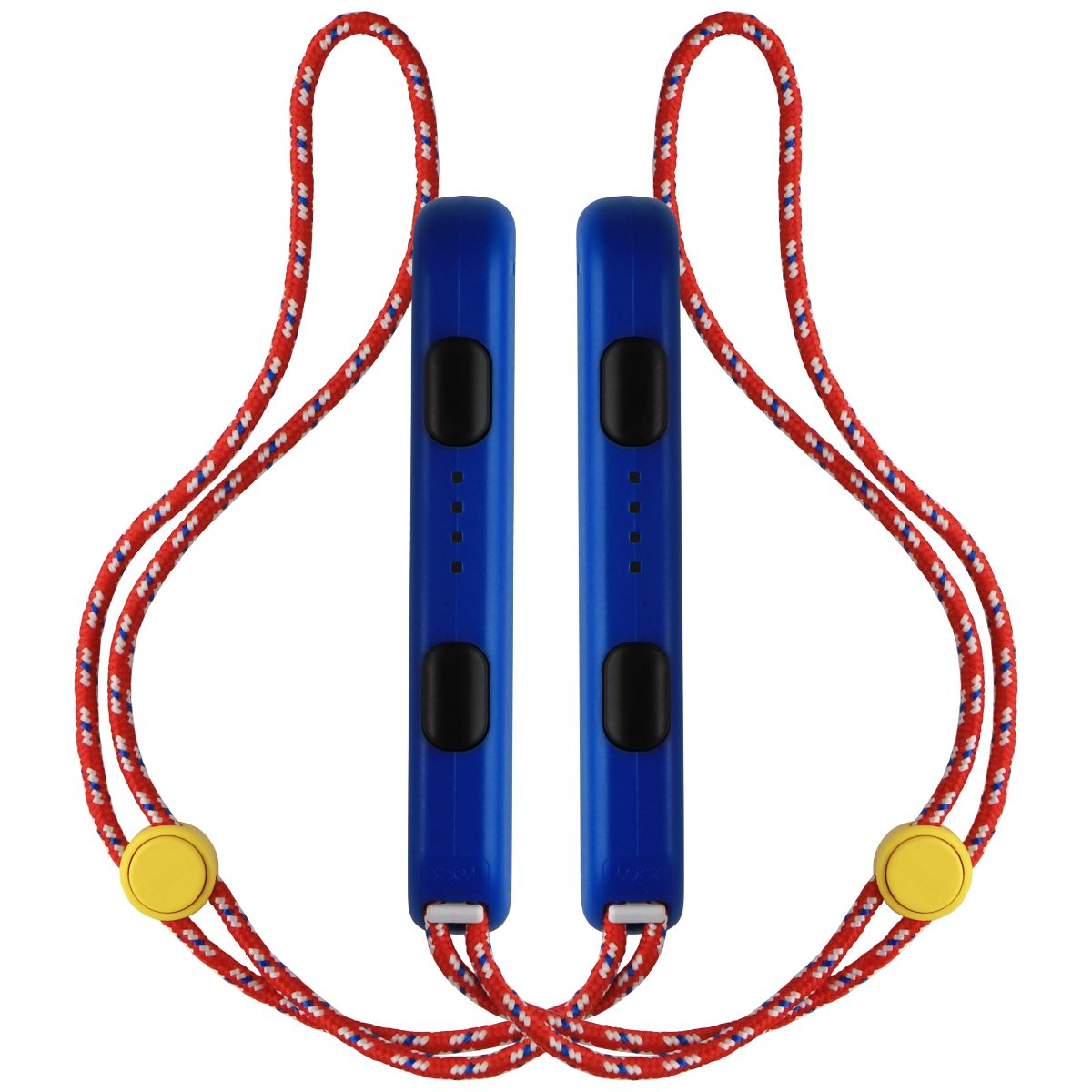 Nintendo Switch OEM Joy-Con Rail Attachment Wrist Straps - Mario Red & Blue Gaming/Console - Controllers & Attachments Nintendo - Simple Cell Bulk Wholesale Pricing - USA Seller