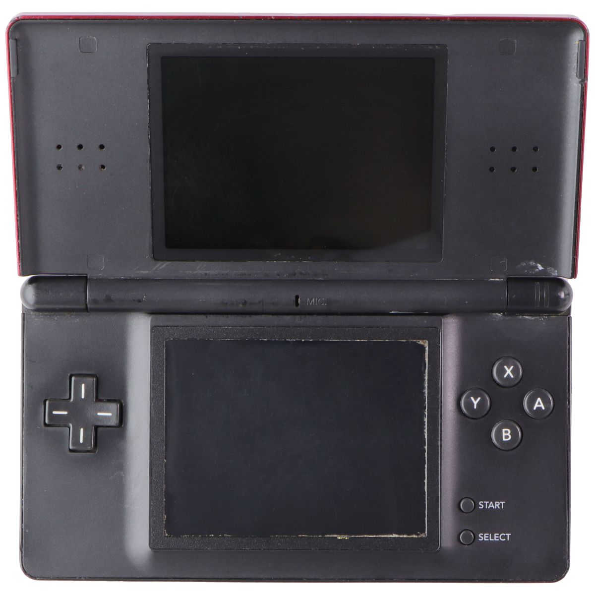 Nintendo DS Lite Console (USG-001) - Crimson / Black Gaming/Console - Video Game Consoles Nintendo    - Simple Cell Bulk Wholesale Pricing - USA Seller