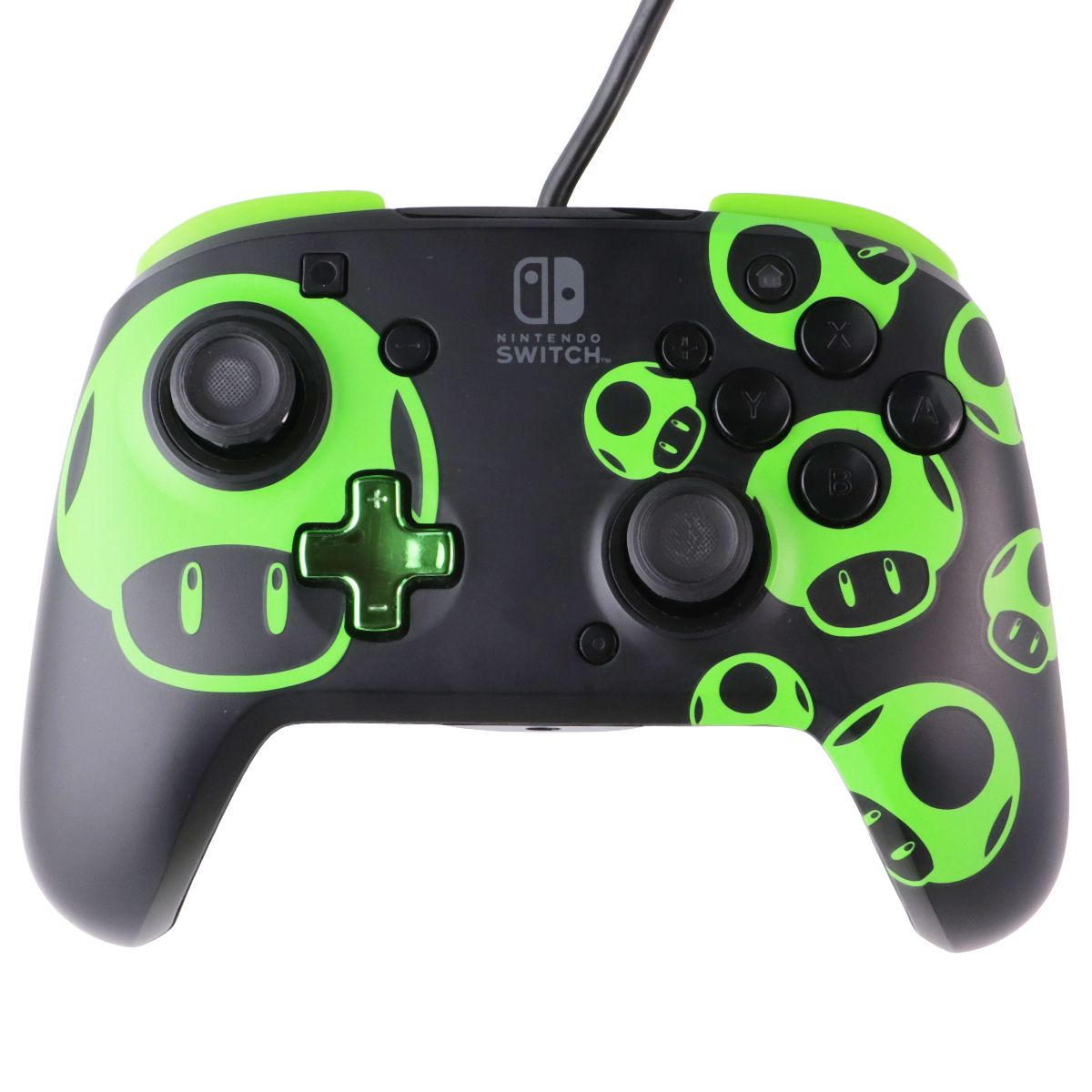 PDP Rematch Wired Deluxe Gaming Controller for Nintendo Switch - 1-Up Mushroom
